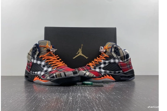 Jordan FD4814-008 FD4814-008 Plaid Retro  5 0930